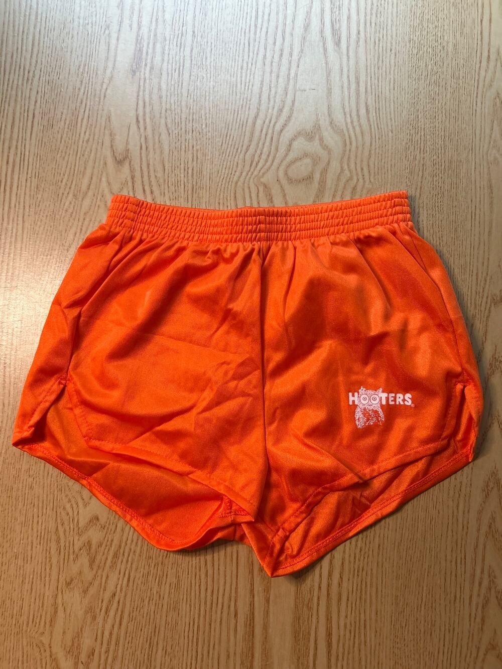 B86 New women’s Hooters girl Vintage uniform Cheeky shorts🤩 Xxxs Waist 10-13"